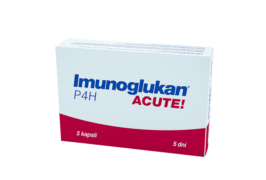 Imunoglukan p4h® acute! 5 kapslí - CZ_acute cps-WB