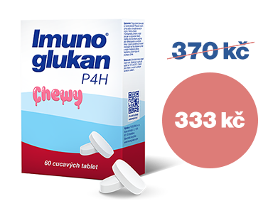 Imunoglukan P4H® cucavé tablety