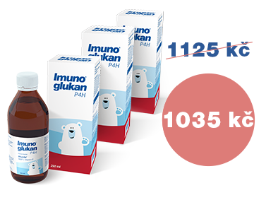 Výhodný balíček 3 produktů Imunoglukan P4H® 250 ml