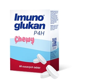 Imunoglukan P4H® cucavé tablety