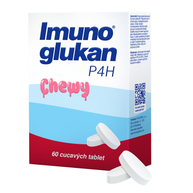 Imunoglukan P4H® cucavé tablety