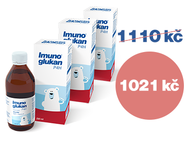 Výhodný balíček 3 produktů Imunoglukan P4H® 250 ml
