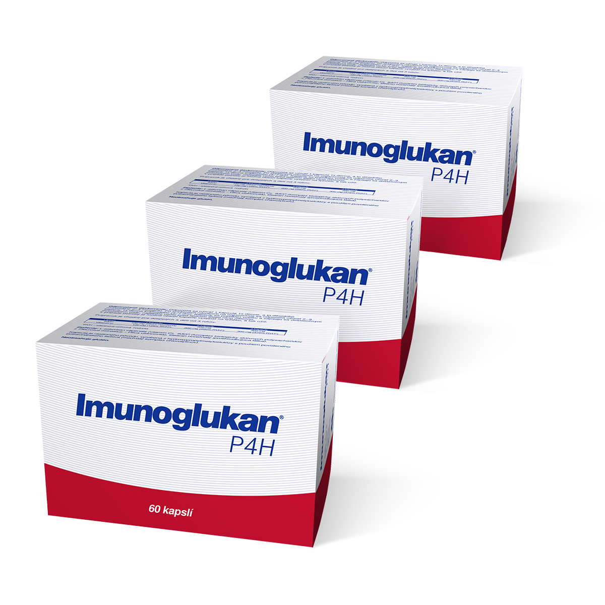 Levně Výhodný balíček 3 produktů Imunoglukan P4H® 60 kapslí