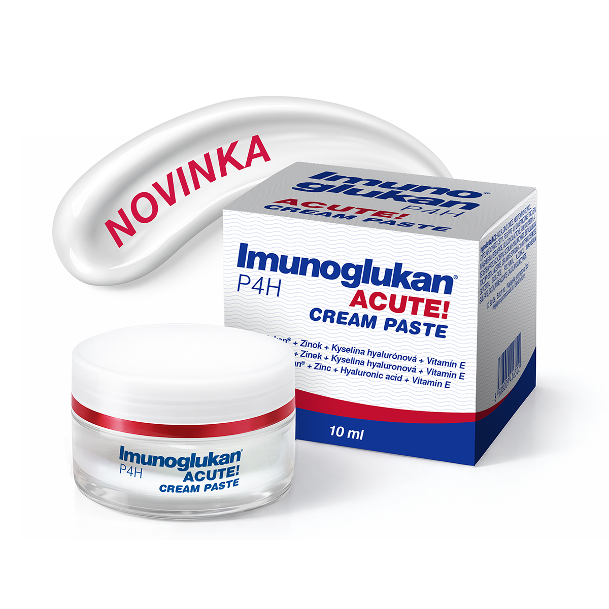 Levně Imunoglukan P4H® ACUTE! CREAM PASTE 10 ml
