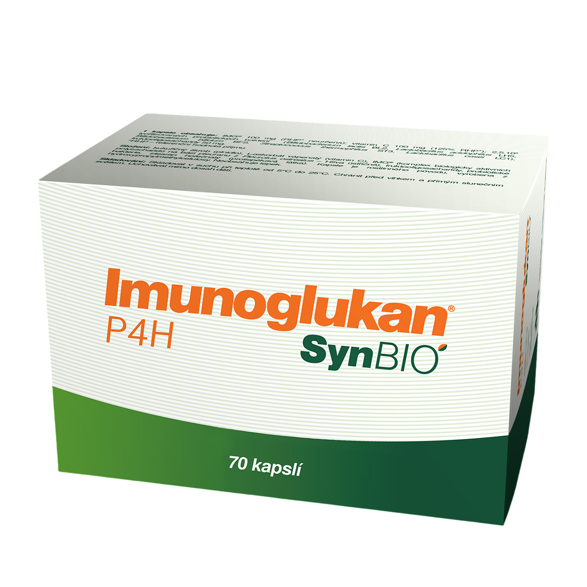 
                 Imunoglukan P4H® SynBIOD+ 70 kapslí 
            