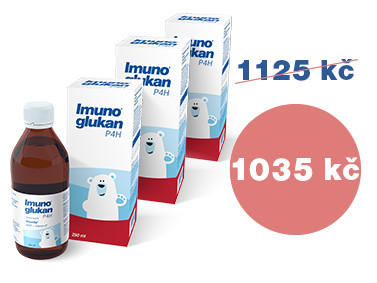 Levně Výhodný balíček 3 produktů Imunoglukan P4H® 250 ml